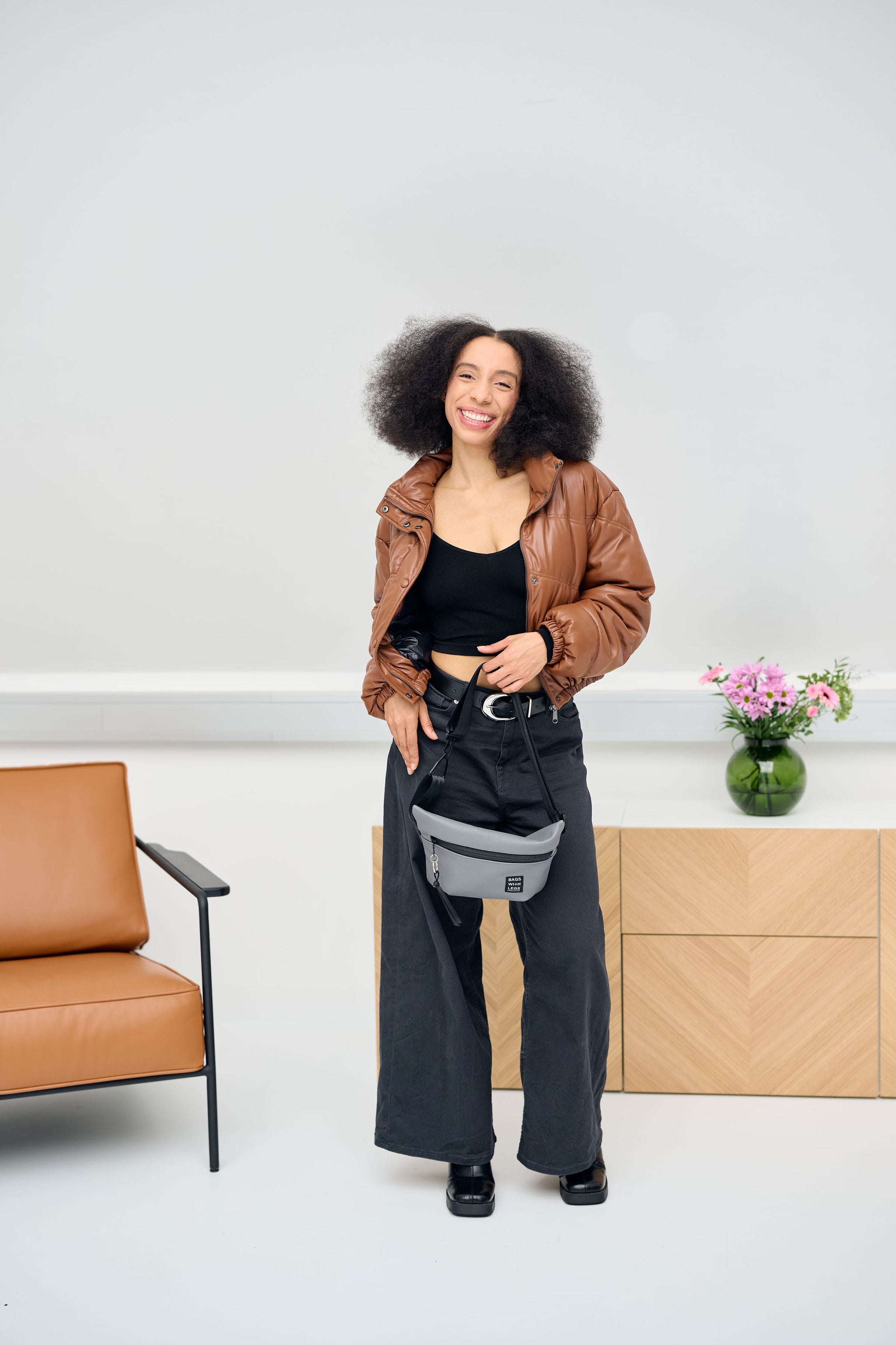 Helsinki crossbody bag worn
