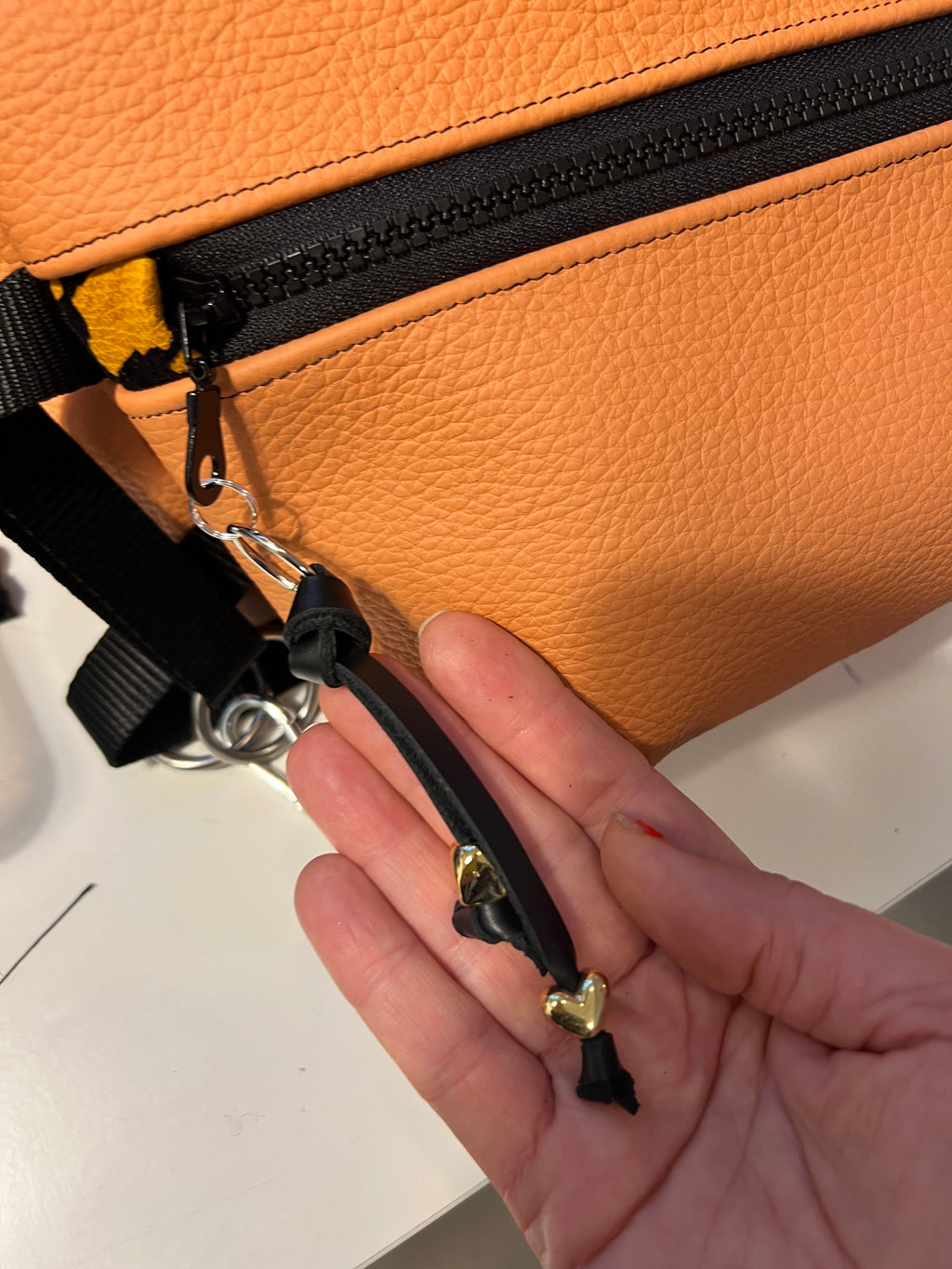 Orange the World a bag with a voice