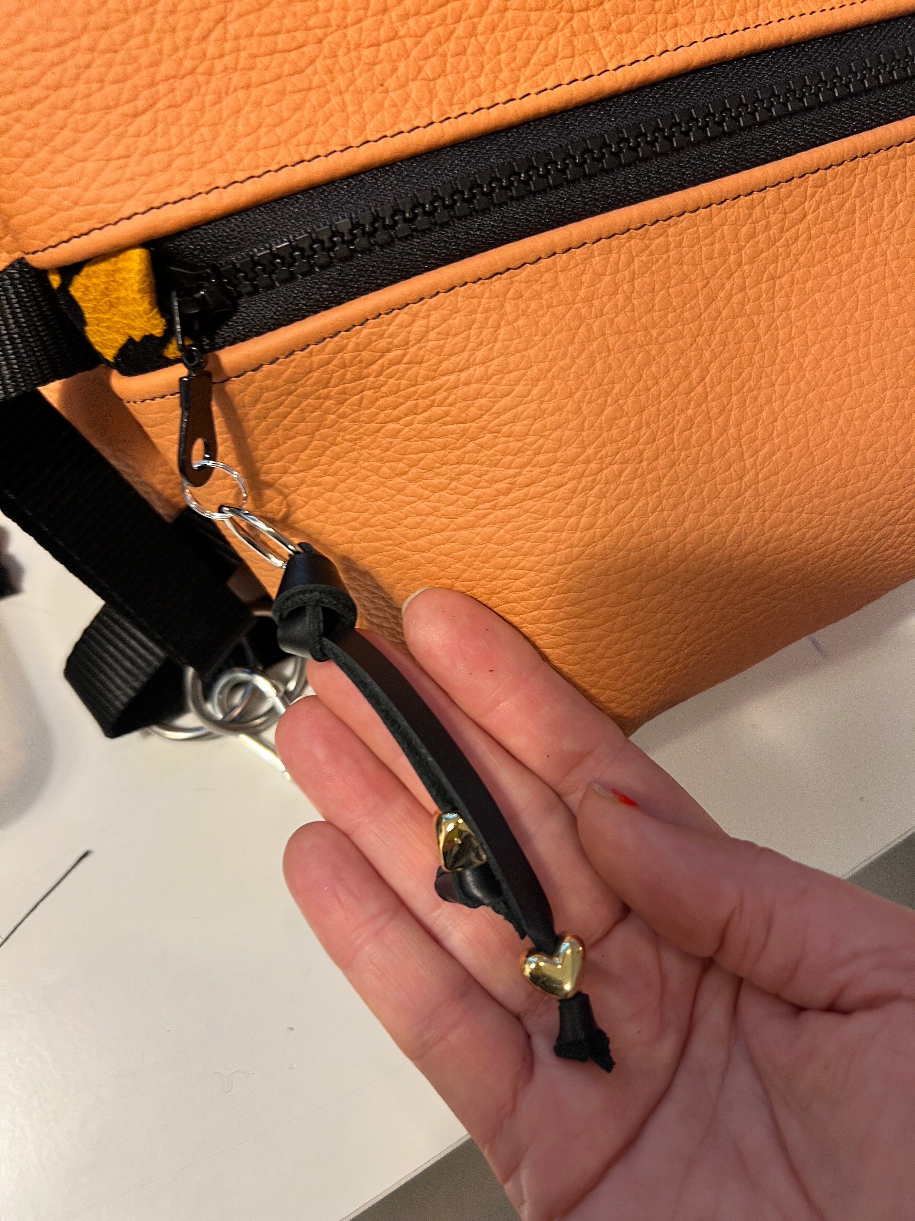Orange the World a bag with a voice