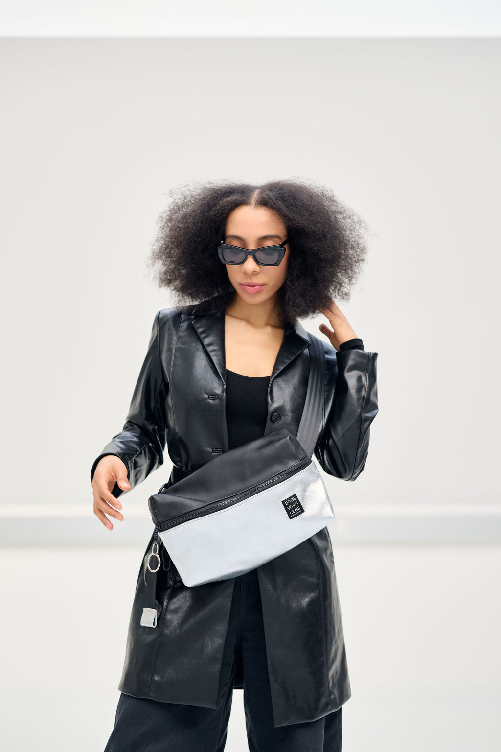 The Silver Box crossbody bag