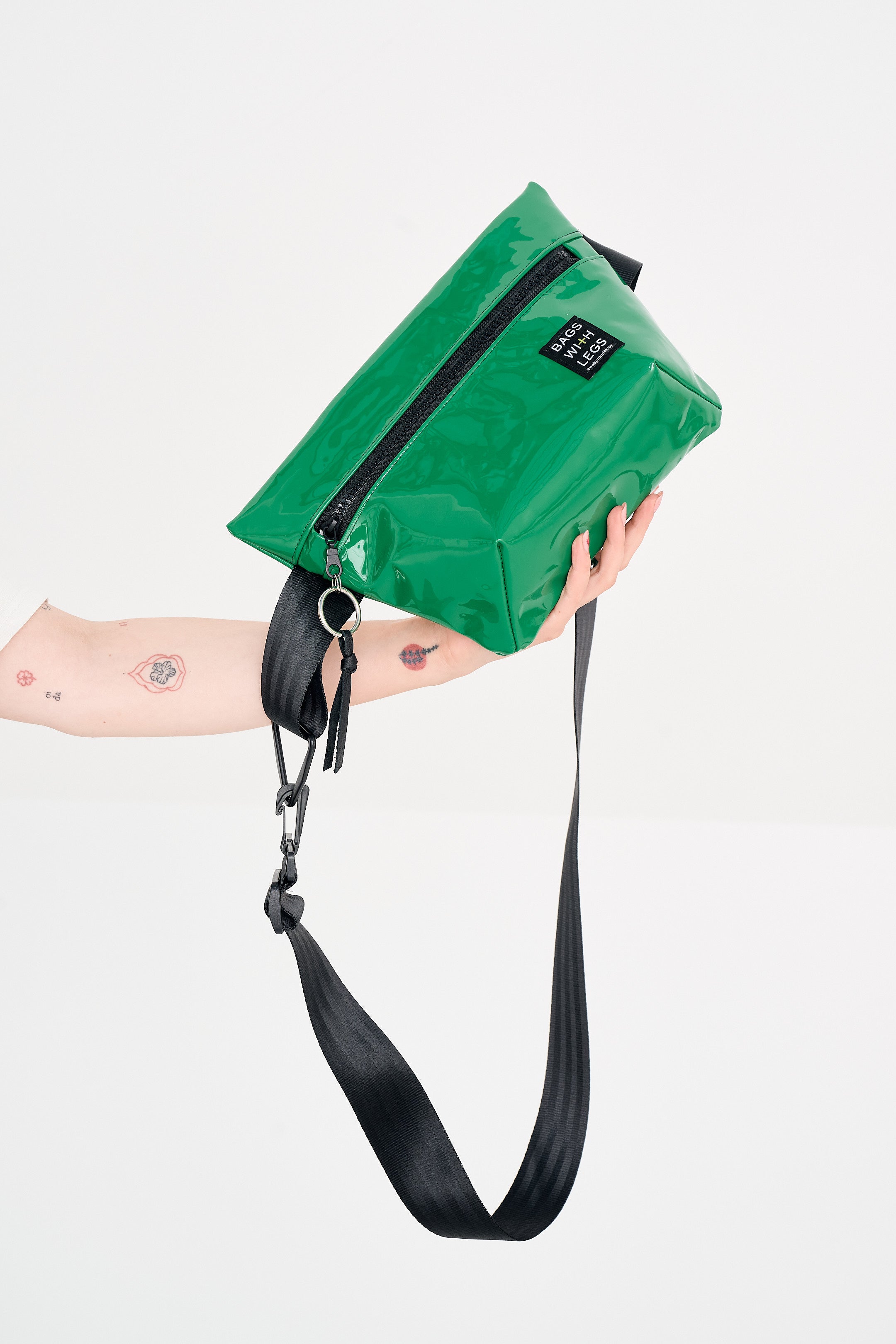 HELLO GREEN Crossbody Bag