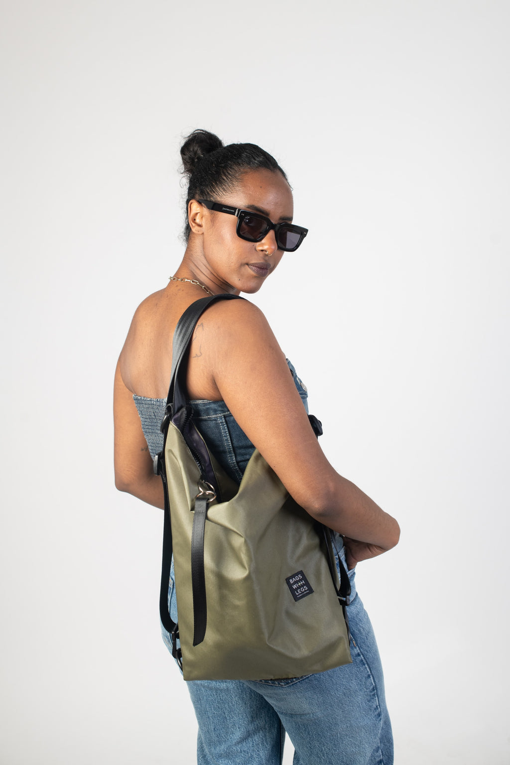 Armygreen Transformer bag worn