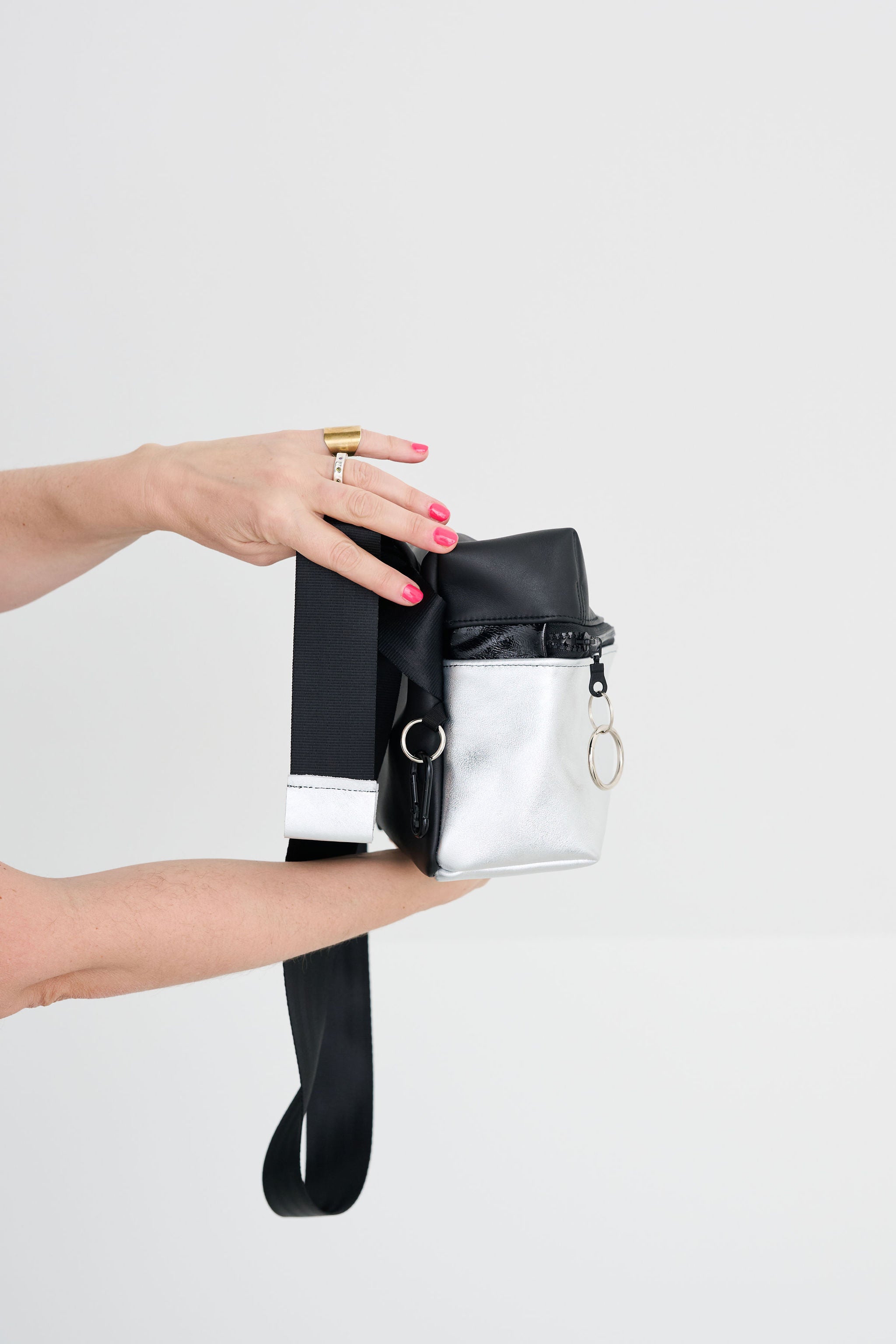 The Silver Box crossbody bag