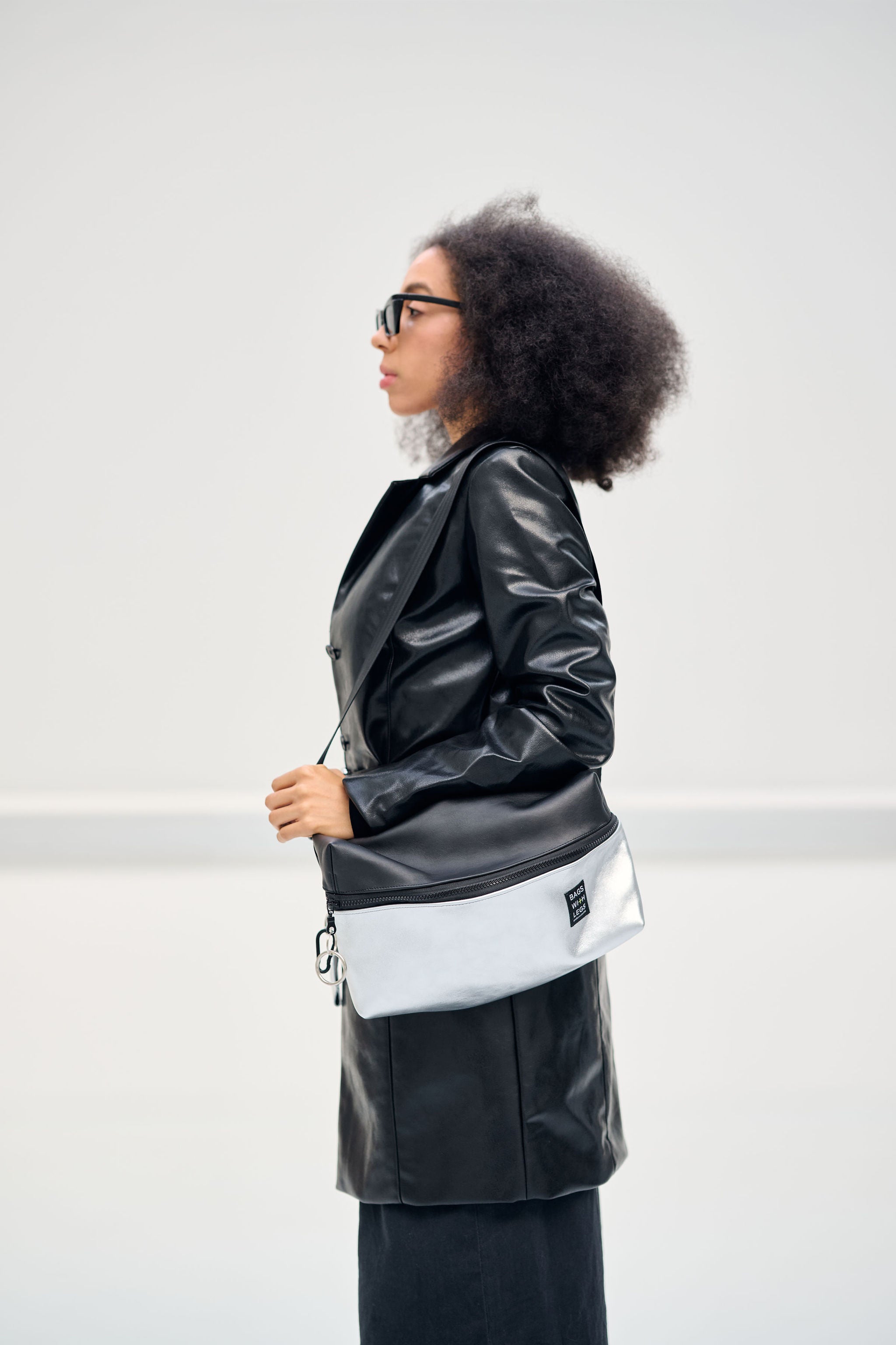The Silver Box crossbody bag