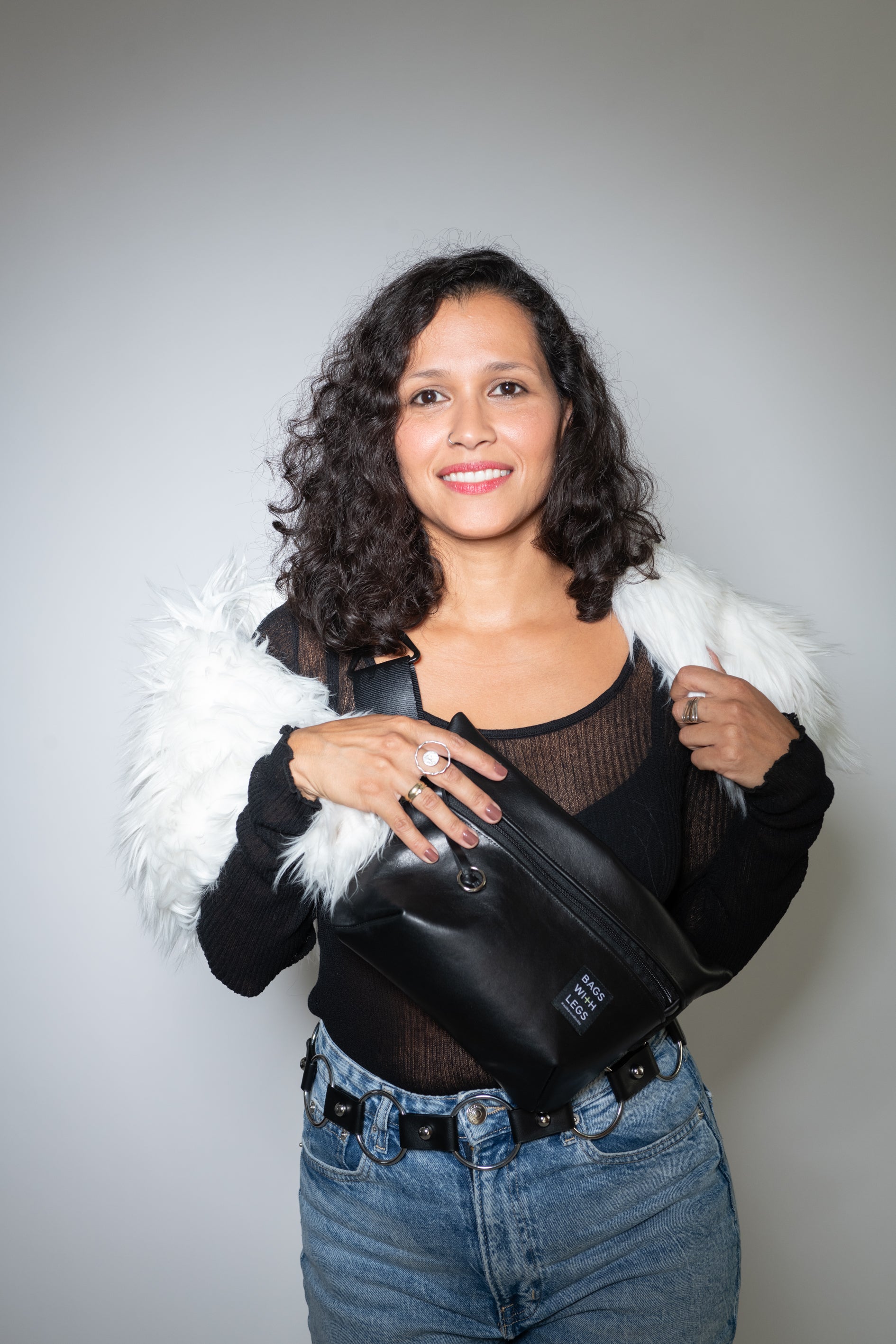 BLACK IS COOL Crossbody Bag