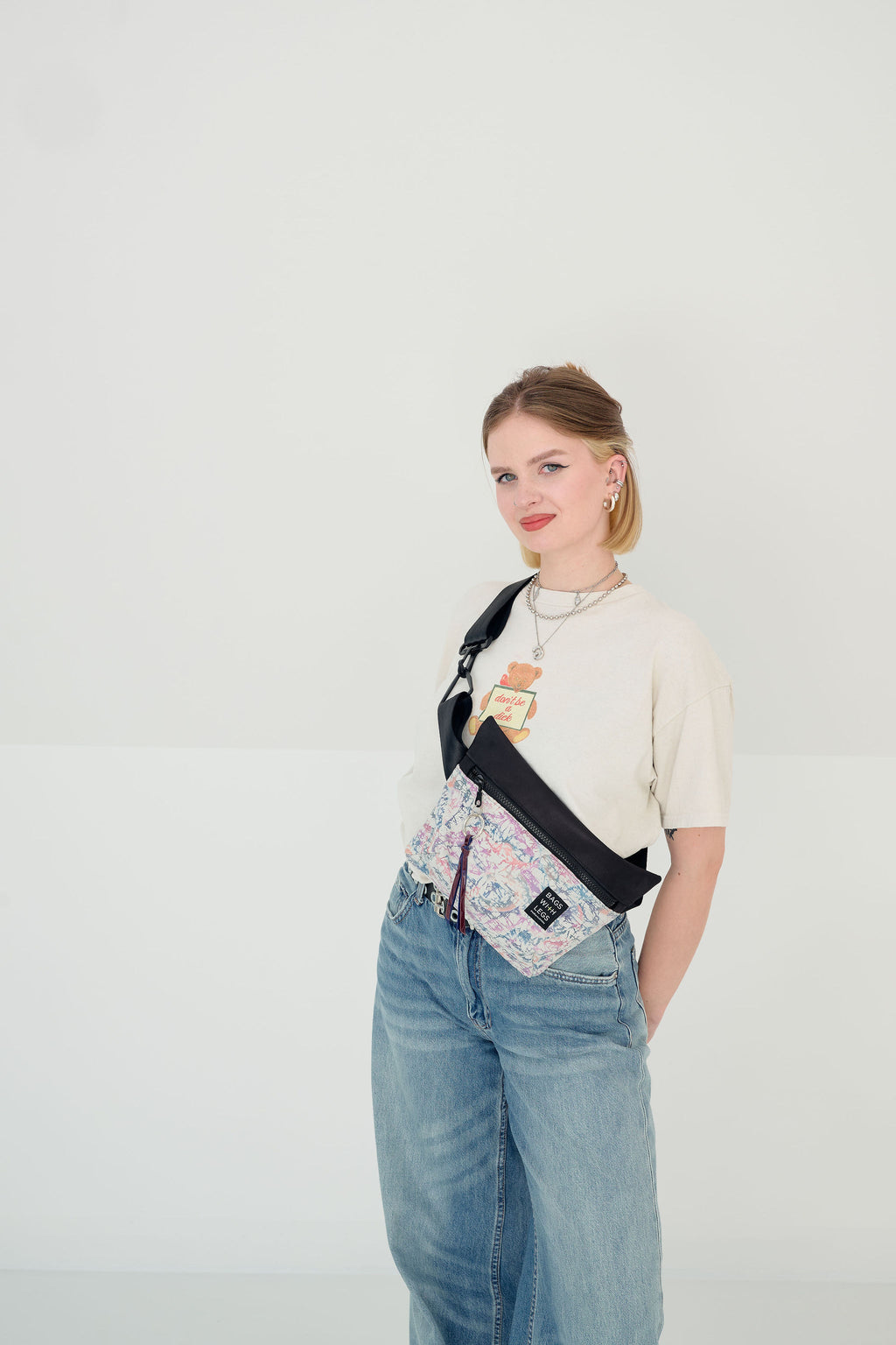 ARTy crossbody bag worn