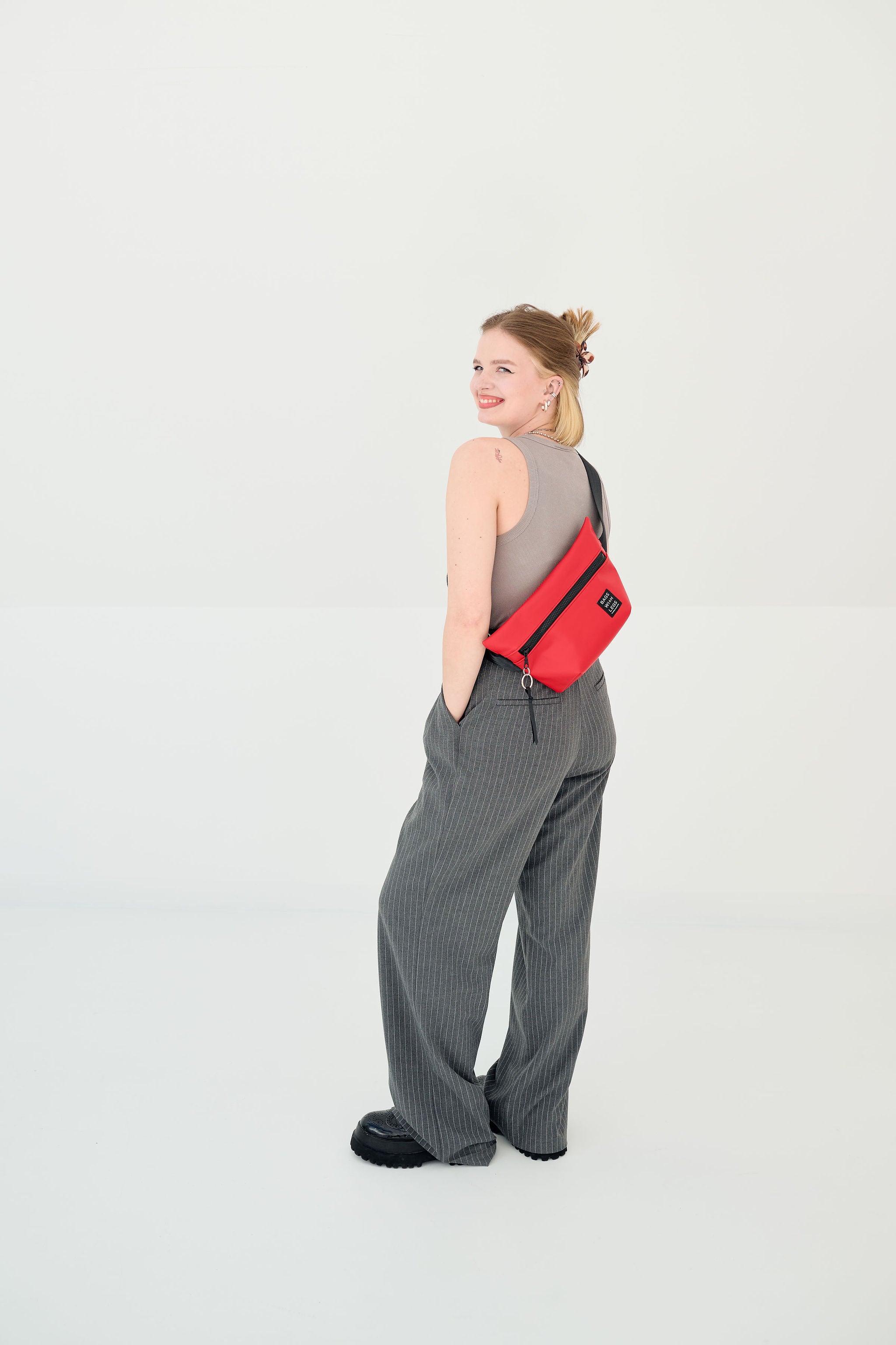 Poppy crossbody bag worn