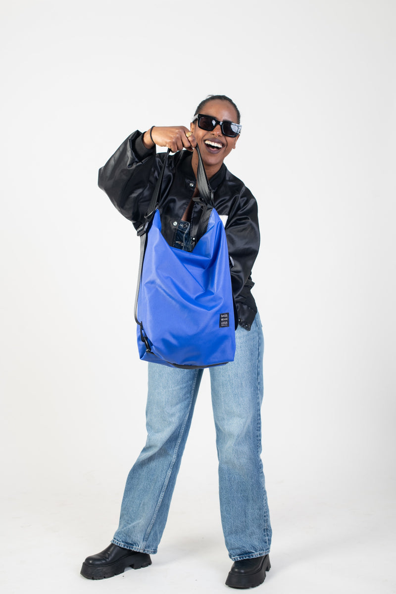 Pool Blau Transformer bag