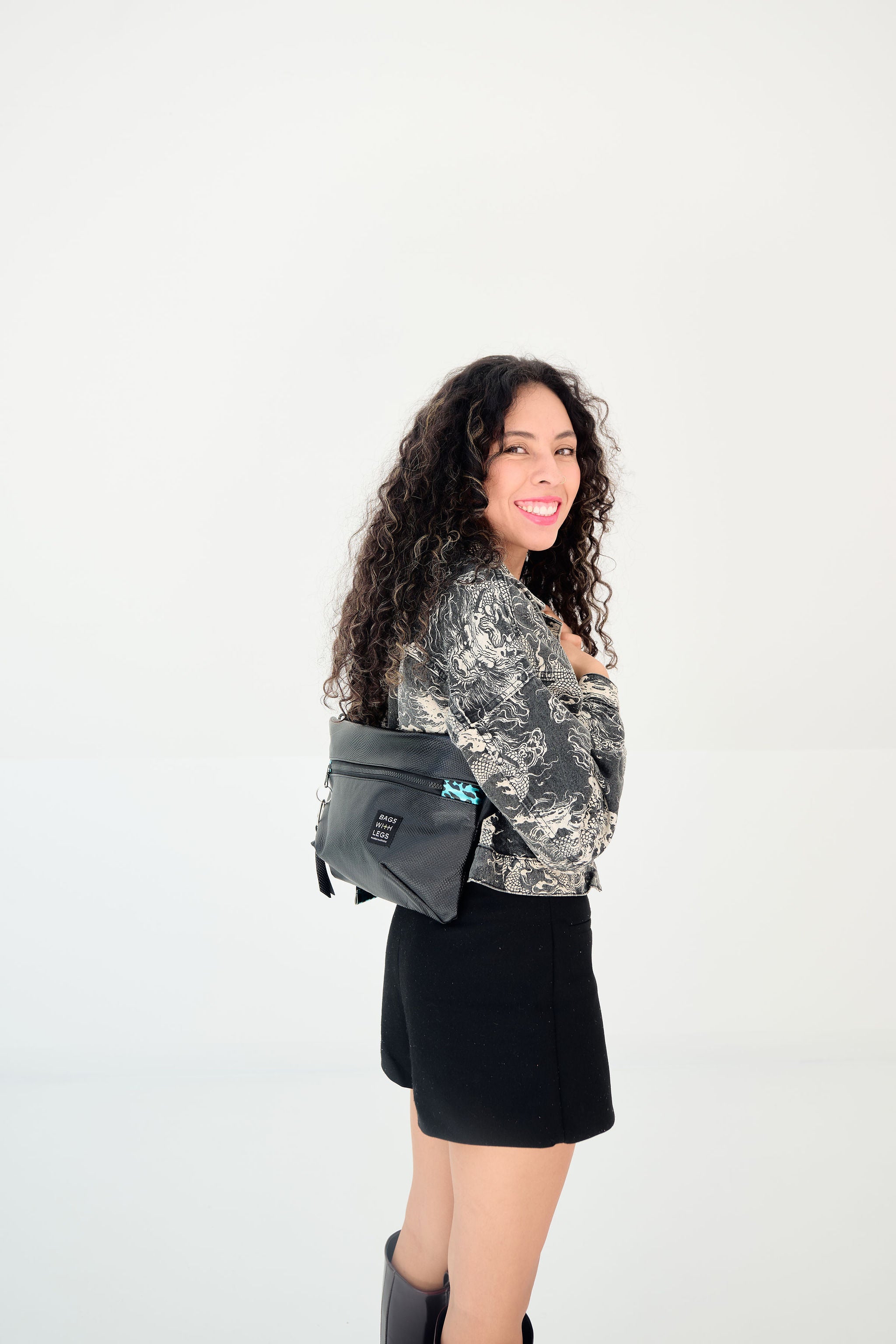 Bigger Osaka Tiger crossbody bag