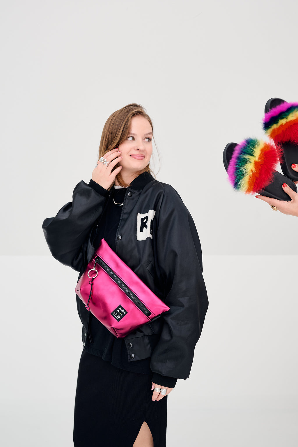 MAGENTA LOVE Crossbody Bag