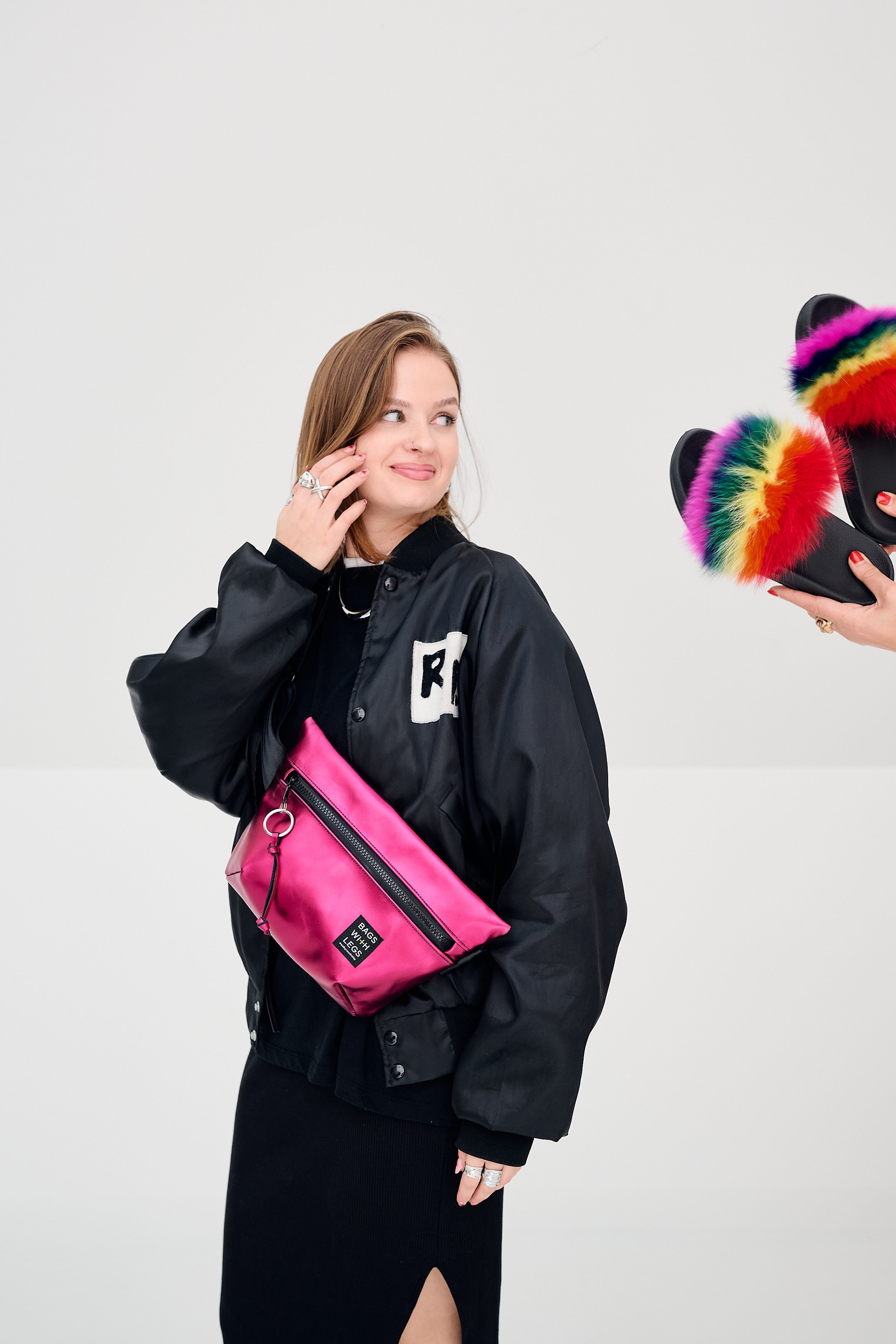 MAGENTA LOVE Crossbody Bag