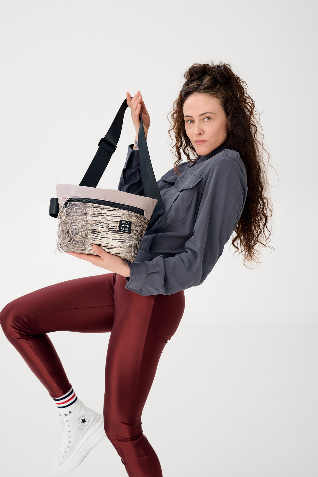MAMBA crossbody bag worn