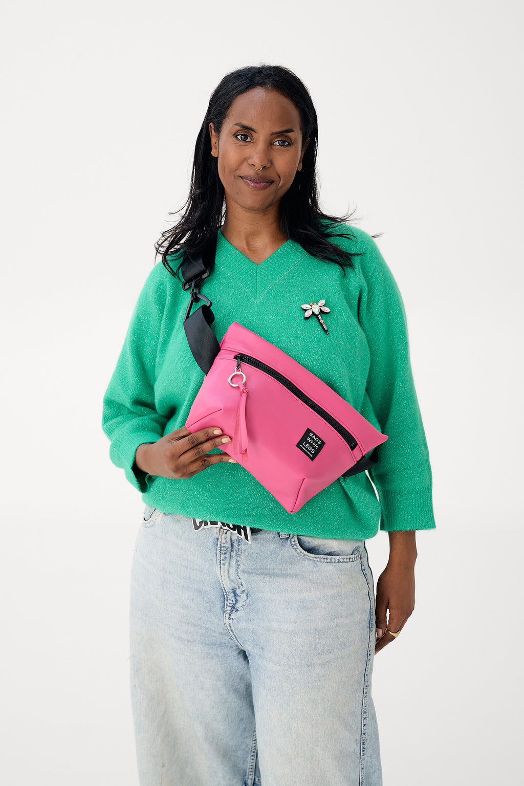 DINNER WITH MOM crossbody bag