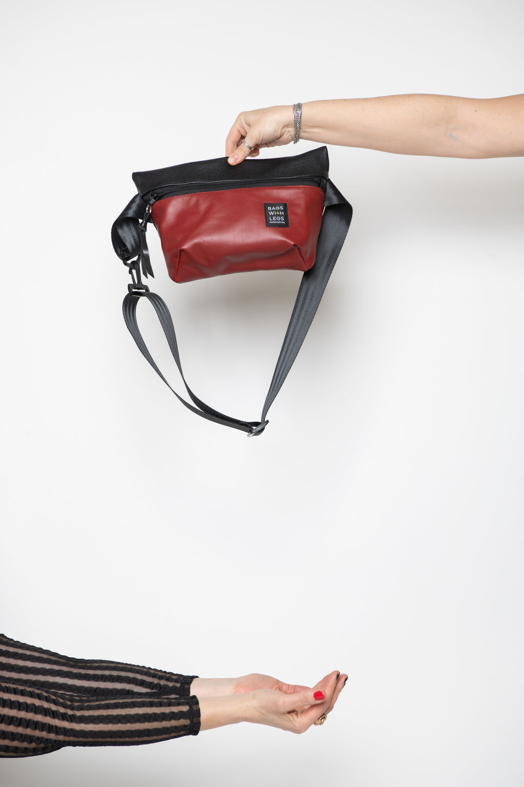 Ruby crossbody bag worn