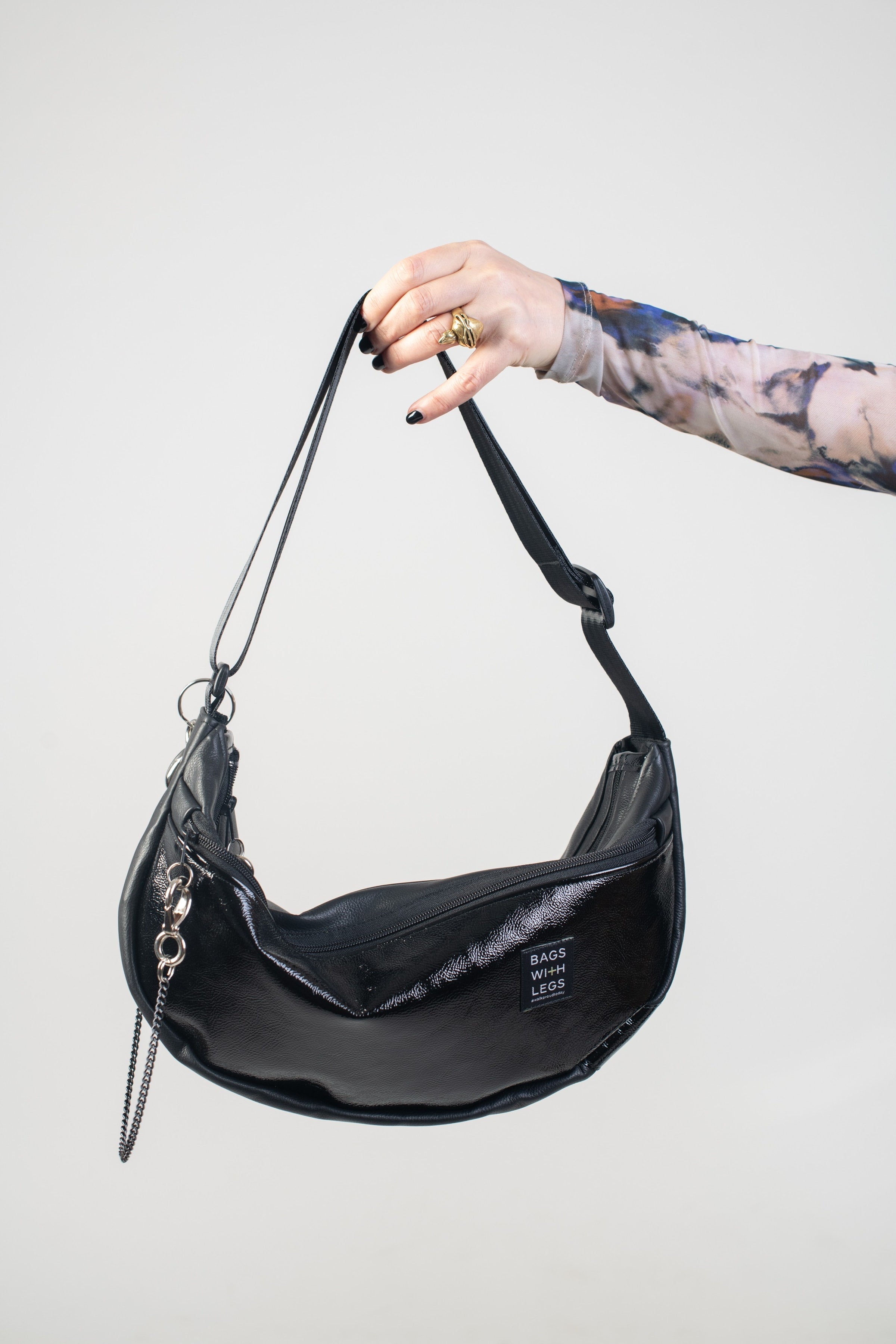 Glossy Moonwalker bag