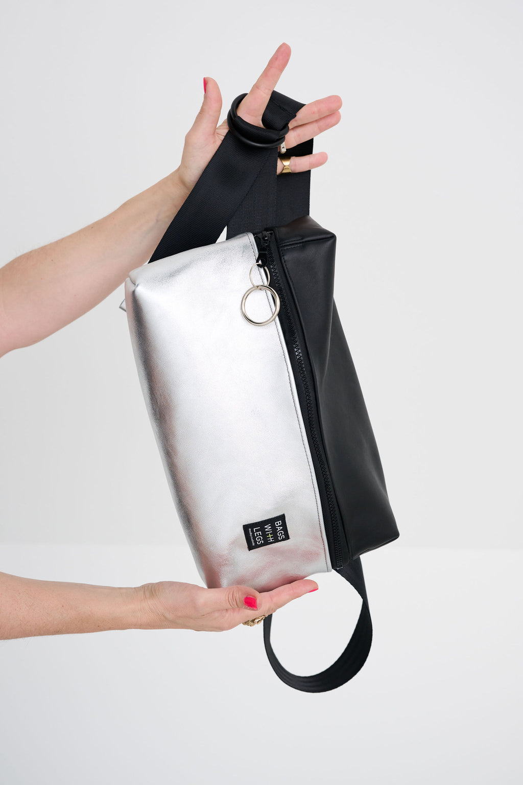 The Silver Box crossbody bag