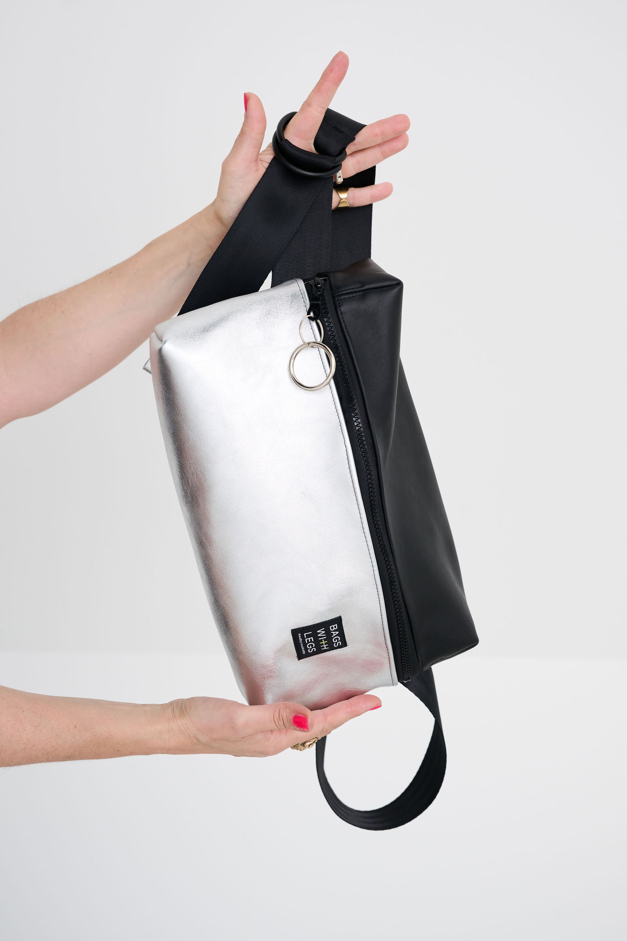 The Silver Box crossbody bag