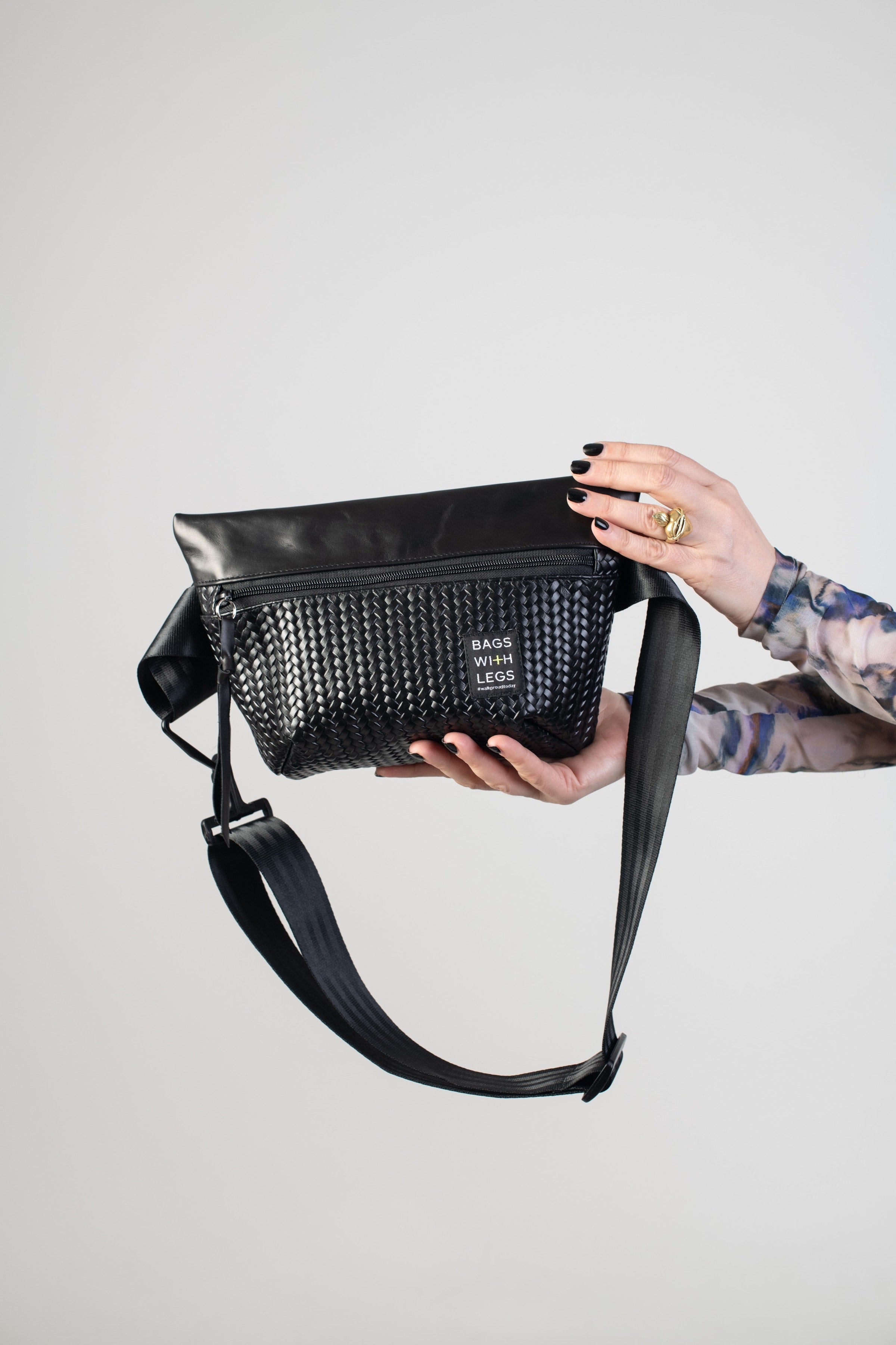 Berlin crossbody bag worn