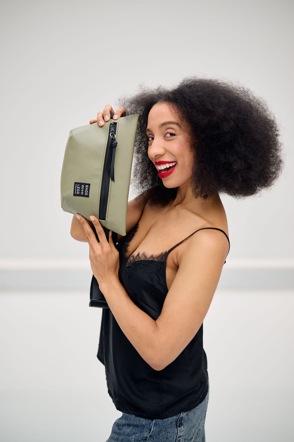 SAGE GREEN crossbody bag