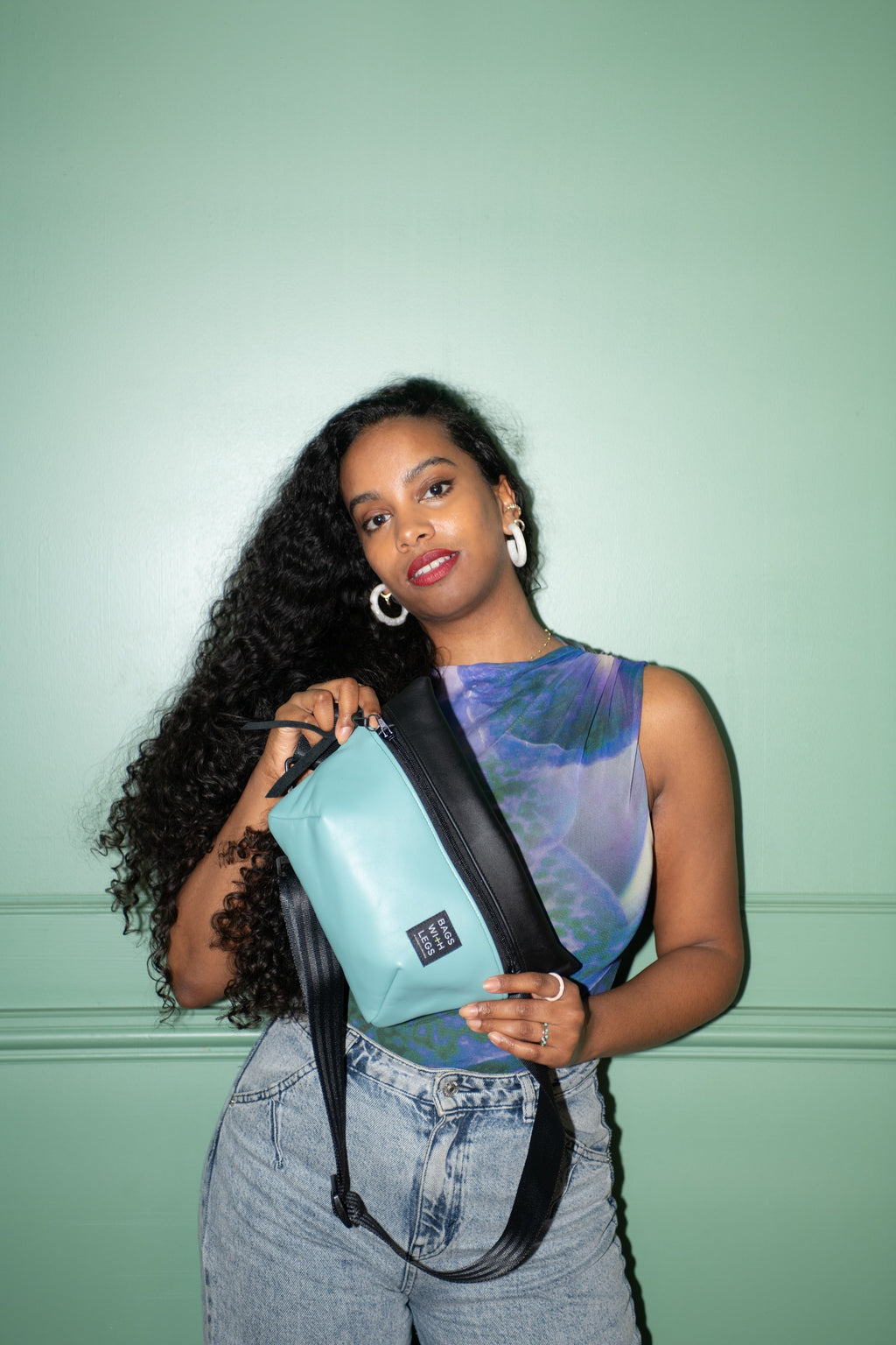 Minty crossbody bag